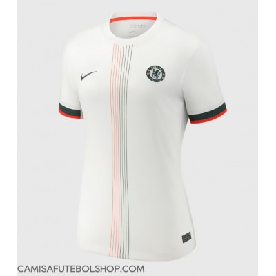 Camisa de time de futebol Chelsea Reece James #24 Replicas 2º Equipamento Feminina 2025-26 Manga Curta Camisa de time de futebol Chelsea Reece James #24 Replicas 2º Equipamento Feminina 2025-26 Manga Curta